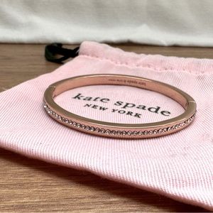 KATE SPADE GOLD AND CZ BANGLE